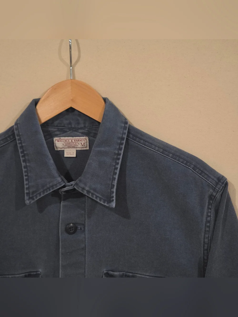 Wallace & Barnes Shirt-jacket in Stretch duck Canvas M